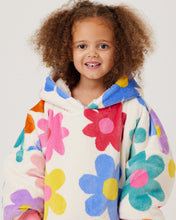 Load image into Gallery viewer, Snuggz Original - Flower Power Hooded Blanket for Kids
