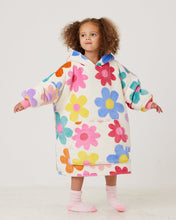 Load image into Gallery viewer, Snuggz Original - Flower Power Hooded Blanket for Kids
