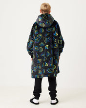 Load image into Gallery viewer, Snuggz Original - Gamer Print Hooded Blanket for Kids
