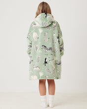 Load image into Gallery viewer, Snuggz Original Safari Animal Hooded Blanket for Kids
