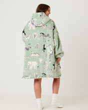 Load image into Gallery viewer, Snuggz Original Safari Animal Hooded Blanket for Kids
