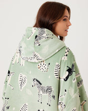 Load image into Gallery viewer, Snuggz Original Safari Animal Hooded Blanket for Kids
