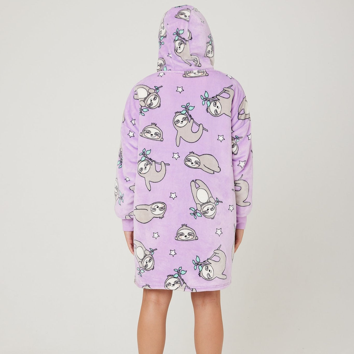 Sloth on sale hooded blanket